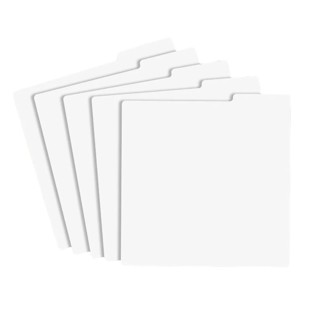 5X Classification Card Alphabet Index Cards Record Divider For Record CD Alphabetical Tabs Classification Acrylic Index Storage