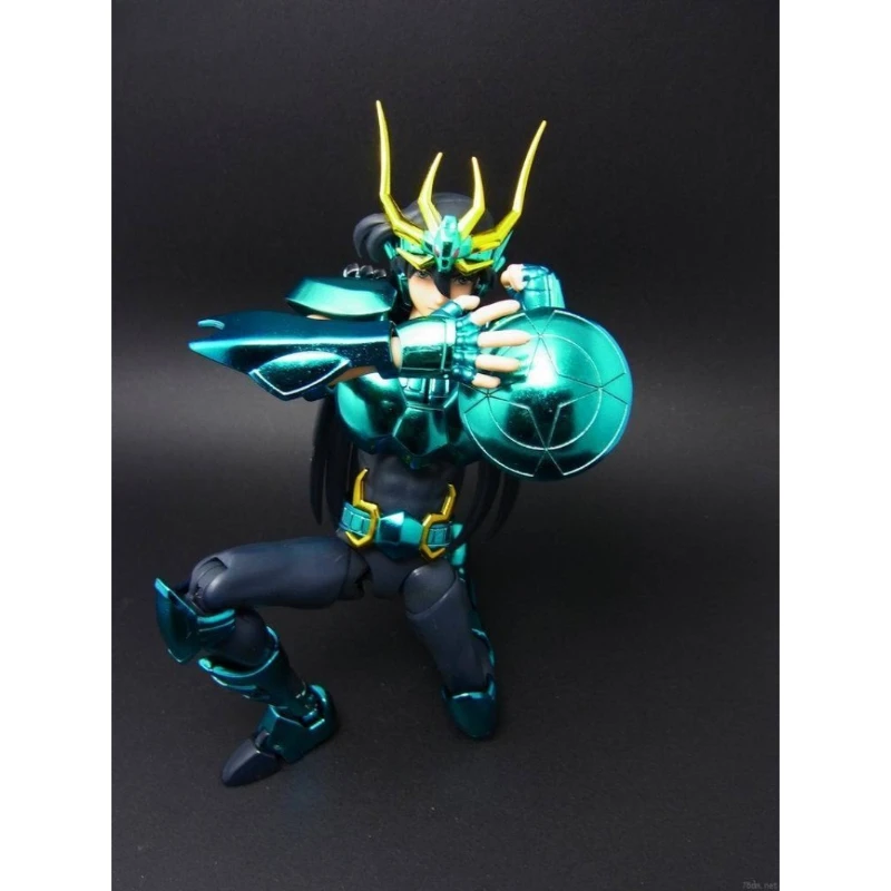 

Bandai 100% оригинал BoxSaint Seiya Bandai Saint Vêtements Mythe EX Бронза Nouveau Дракон Фиолетовый Дракон Коллекция Cadeaux Ouets