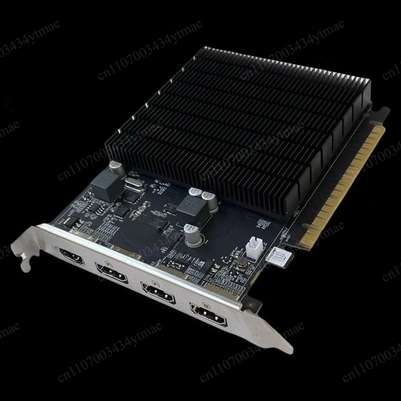 GT730 4G Graphics Card 4 HDMI Interface 64Bit Low Profile Quad Screen Support 2K Resolution Desktop Video Card
