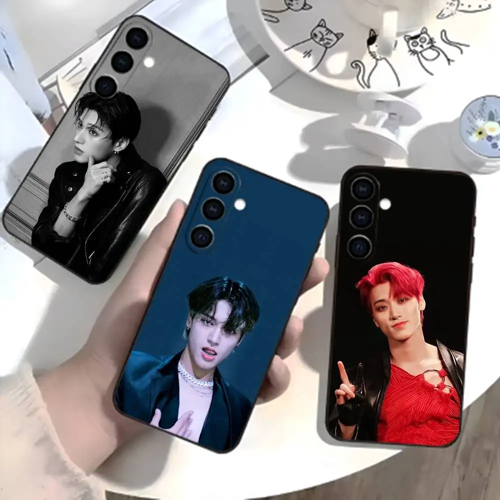Hot K-ATEEZ Kpop Phone Case For Samsung Galaxy A73,A21s,A22,A31,A52,A53,A71,A41Soft Black Shell