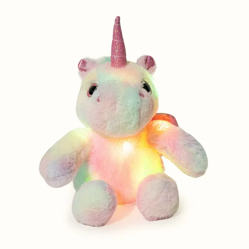 The Latest Luminous Unicorn Horse Kawaii Plush Toy Figurine Doll Cartoon Anime Cute Companion Sleeping Children Gift Doll 25 The Latest Luminous Unicorn Horse Kawaii Plush Toy Figurine Doll Cartoon Anime Cute Companion Sleeping Children Gift Doll