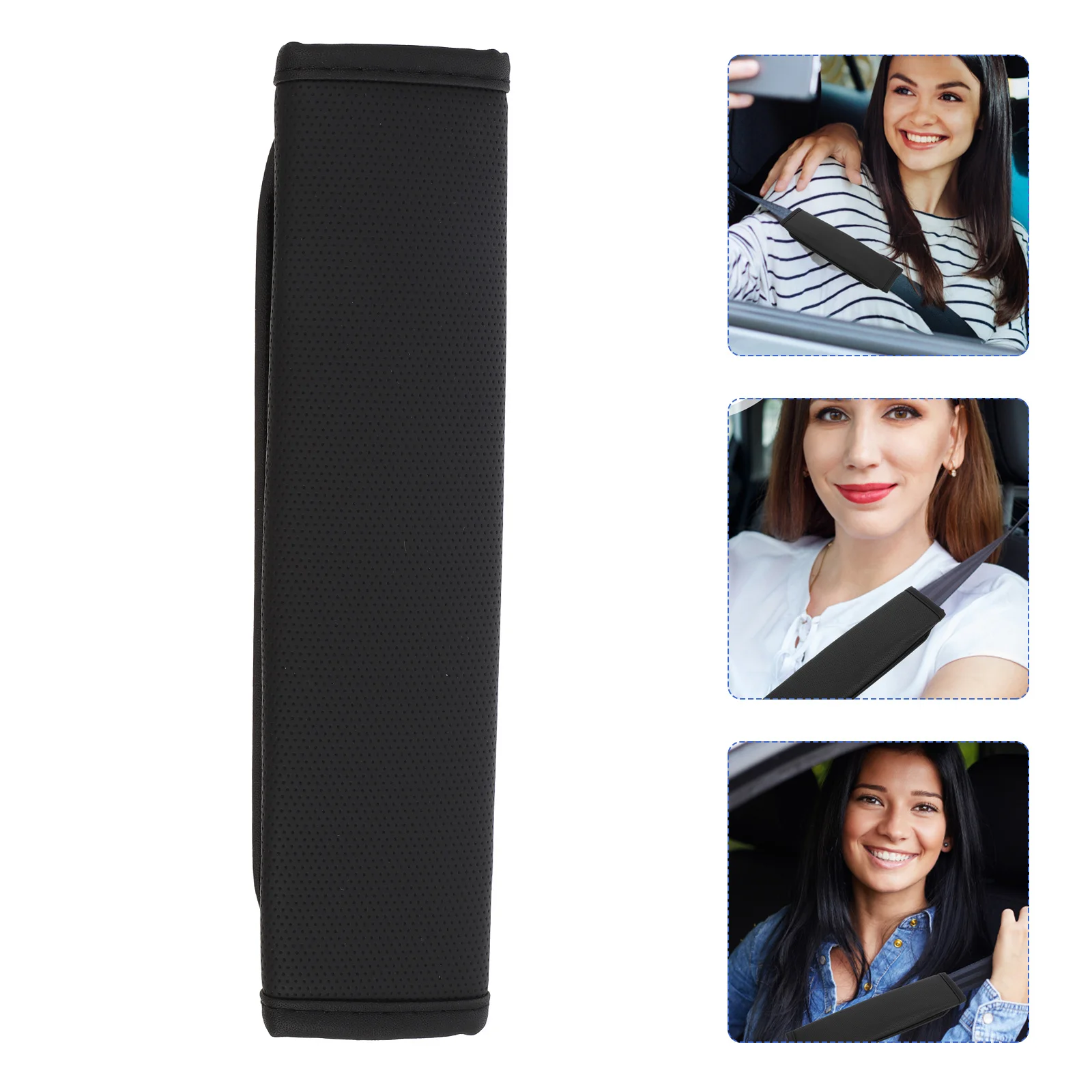 

Car Seat Shoulder Cover Safety Strap Protector Pad For Auto Accessories Suv Diaper Bag Luggage Use