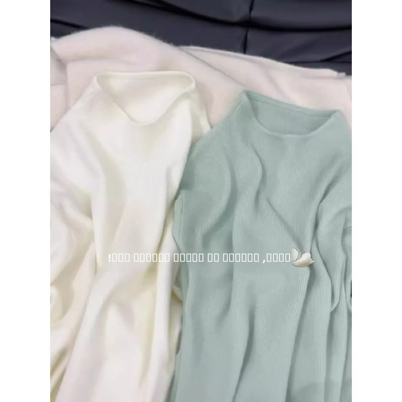 

2025 Autumn Winter Pure Color f High Collar Long Sve Base Layer irt Lazy Sle Knitted Sweater Soft And Cozy Inner Wear