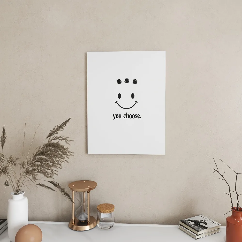 

It's up to you to be in a good mood, so remember to be happy, family-friendly, 1.5 inch thick pine solid wood frame