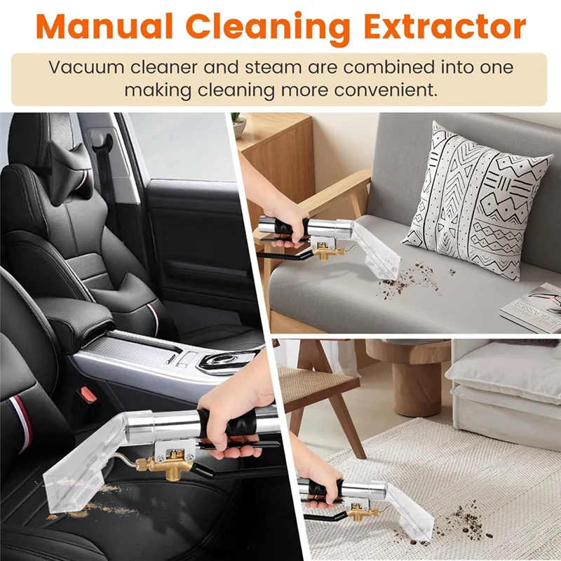 B47B-صمام توصيل سريع مع رأس شفط بخاخ بخار 1/4 بوصة متعدد الوظائف لمتجر Vac Mytee مستخلصات الفراغ