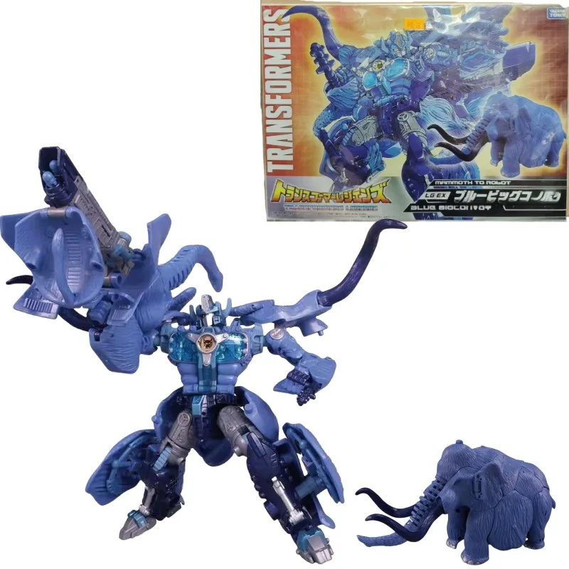 In Stock TAKARA TOMY Transformers Toys LG EX Limited Beast Wars BW Blue Mammoth Optimus Prime Transformer Robot Collectible Gift