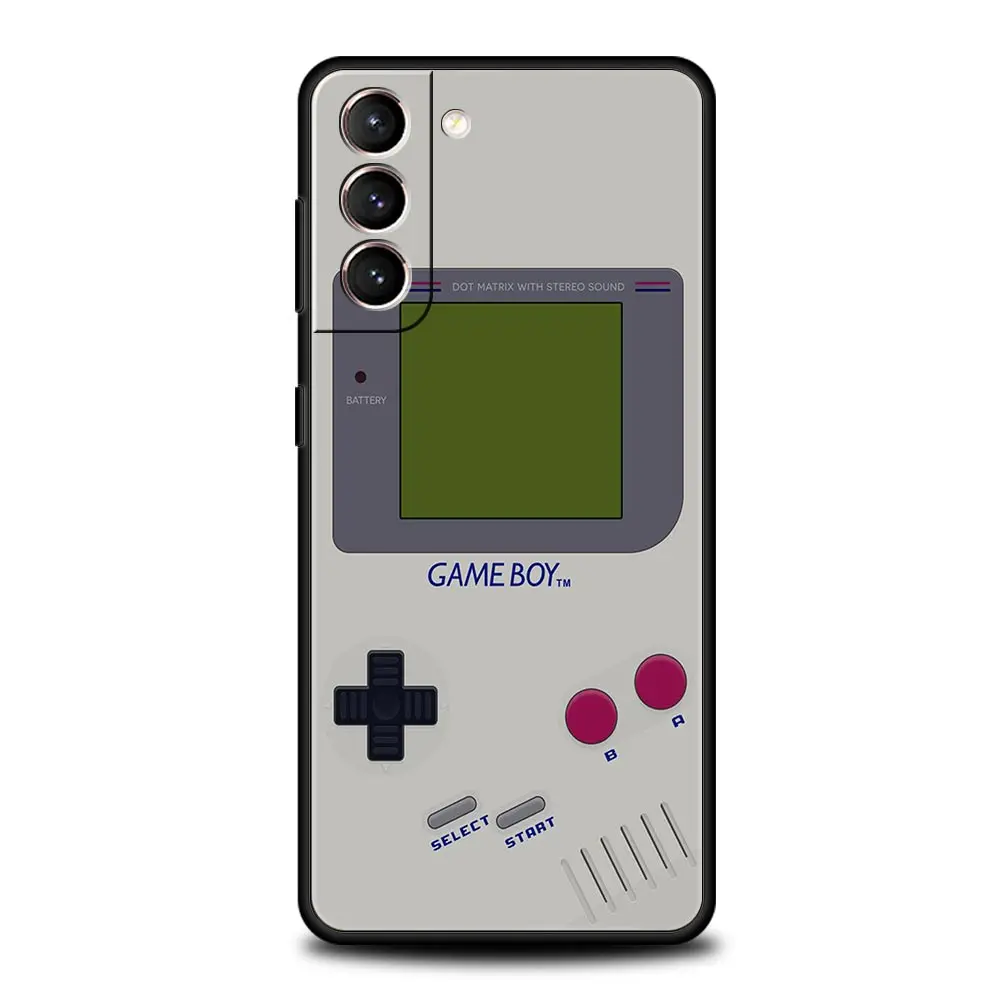 Phone Case For Samsung Galaxy S24 S23 S22 Ultra S20 S21 FE 5G S10 S9 Plus S10E S8 S7 Edge Soft Silicone Cover Gameboy Boy Game