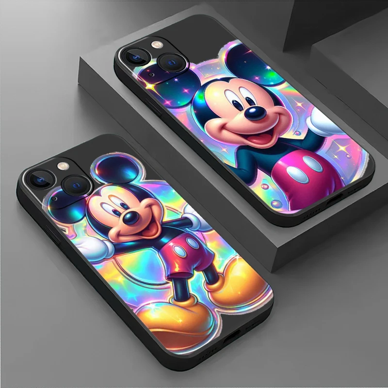 Mickey Minnie Mouse Disney Case For Apple iPhone 11 16 15 14 13 12 Pro 7 X XR XS Max 6 8 Plus SE 2022 16Plus Soft Phone Coque