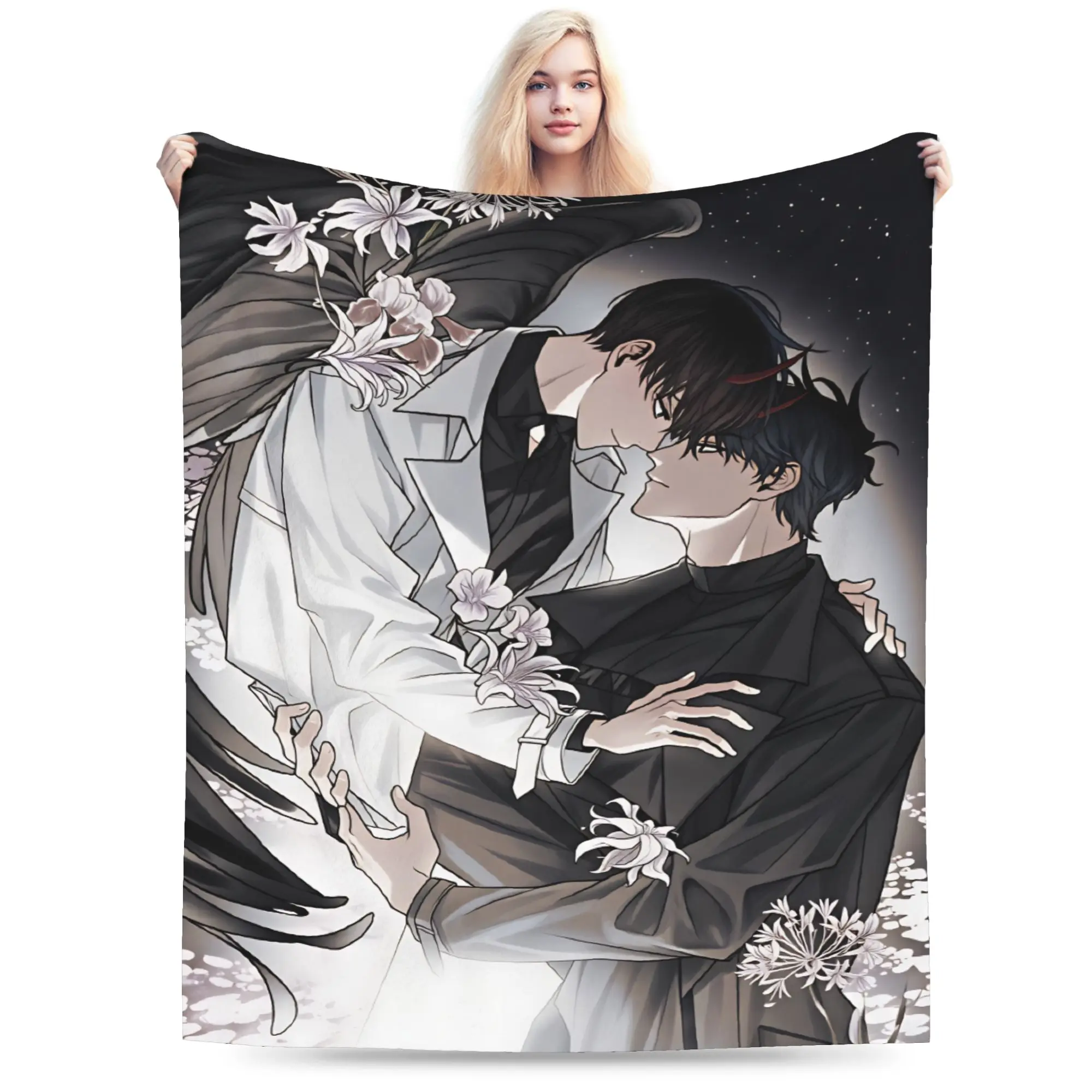 Warm Soft Blanket Picnic Omniscient Readers Viewpoint Throw Blanket Print  Bedspread For Living Room