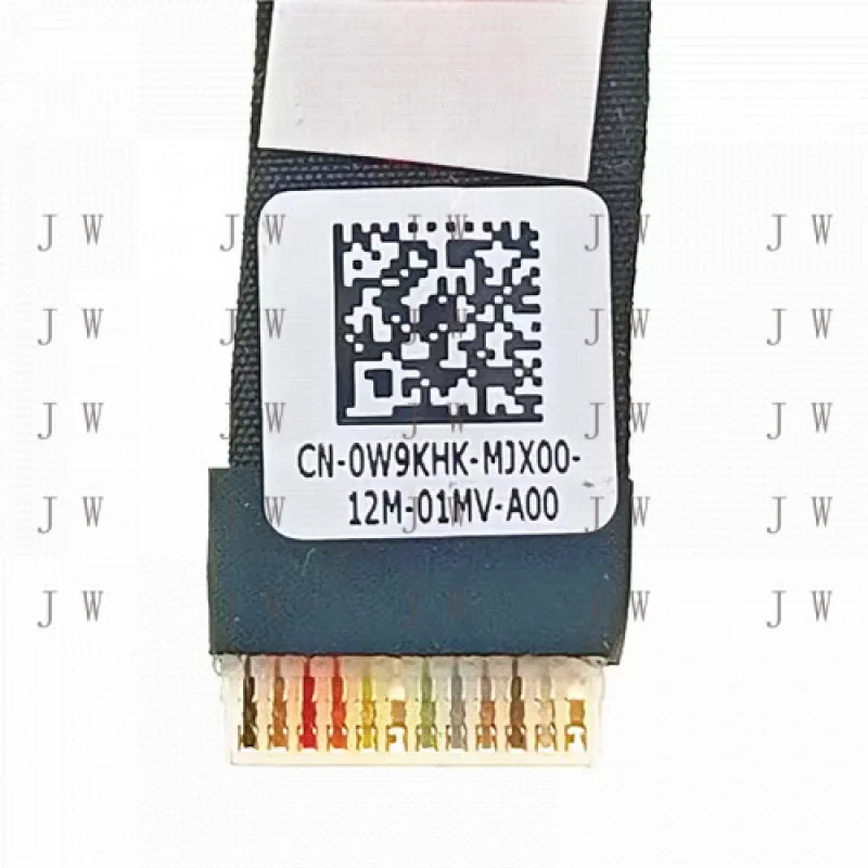 DDW الأصلي لديل Alienware M15 R3 R4 TRON ضوء كابل مخرج الهواء W9KHK 0W9KHK