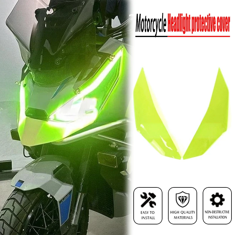 368G 368 Motorrad Acryl Frontscheinwerferschutz Scheinwerferlinsenabdeckung Schutz für ZONTES 368G G368 368 G