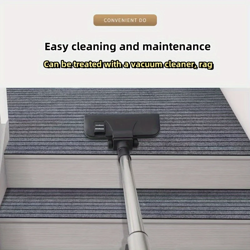 1 Rolle selbstklebender Teppich, selbstklebende Mattenrolle, für den Heimgebrauch, gewerbliche Nutzung, Badezimmer, Fußmatten, Treppenmatten und Haustiermatten – Detail 13