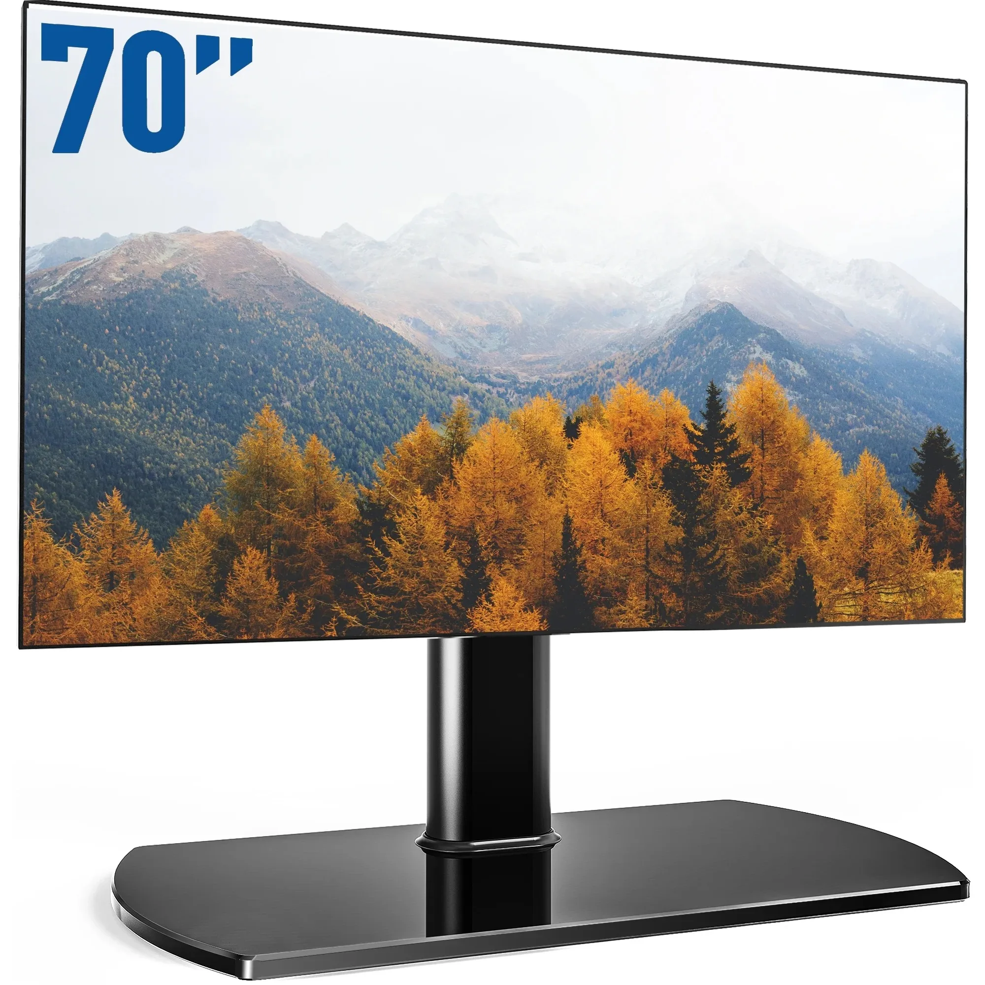 Base de soporte de TV de mesa giratoria Universal con soporte para televisores de pantalla plana LCD LED Sony Lg Samsung Apple de 32 a 70 75 pulgadas