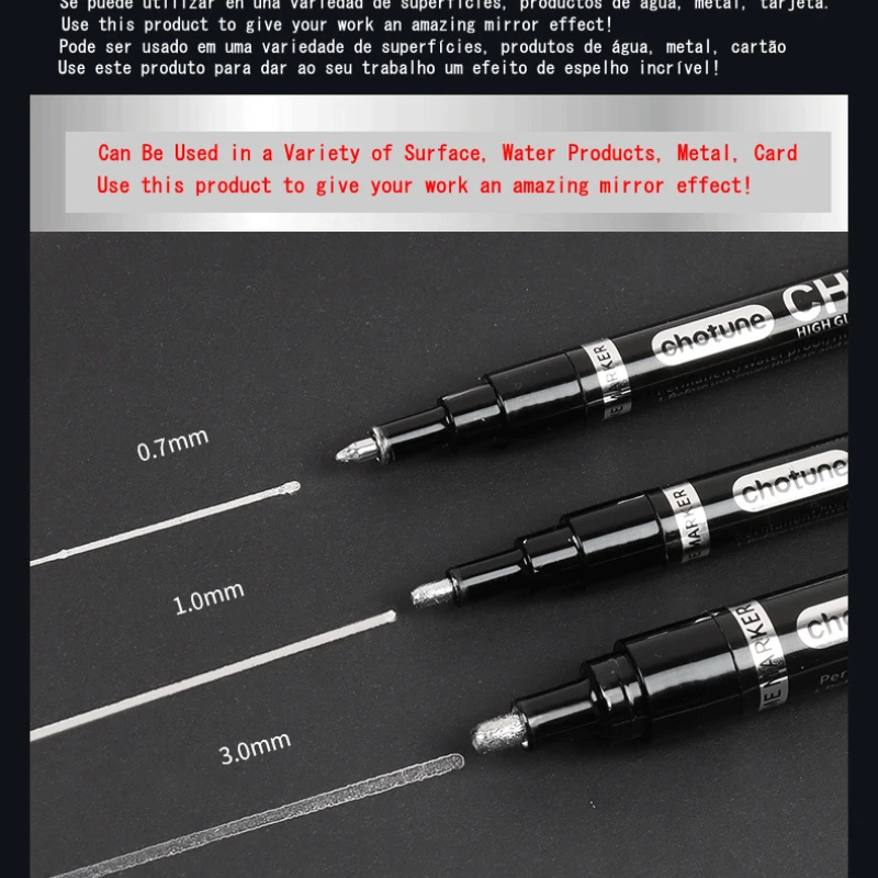 Imagem -03 - Hhrome Irirror Ararker Ilarker For Iquid en en para Ards Oosters Ock Ock Uugs Ereramic Lass Lass Taletalic Raraftwork Int Aint en pt cs cs