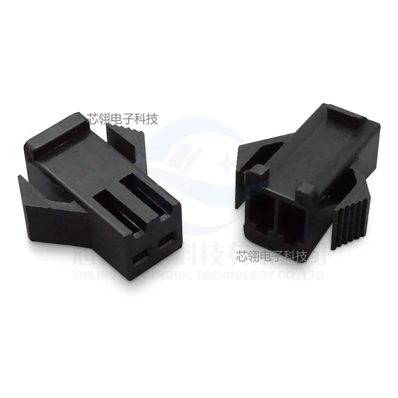 200pcs SM2.54 connector 2/3/4/5/6/7/8/9/10/11/12P Male/female joint rubber shell wholesale