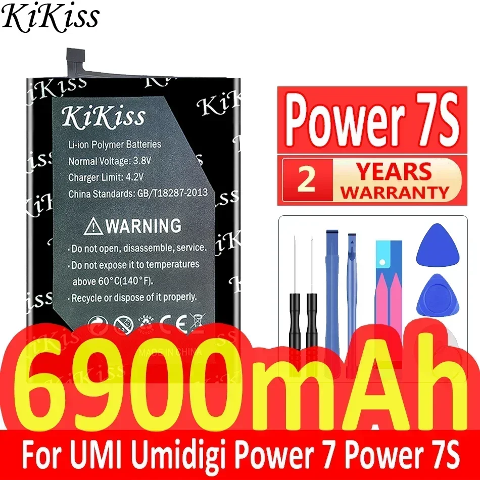 

Аккумулятор KiKiss 6900 мАч Power7S для UMI Umidigi Power 7 7S Power7