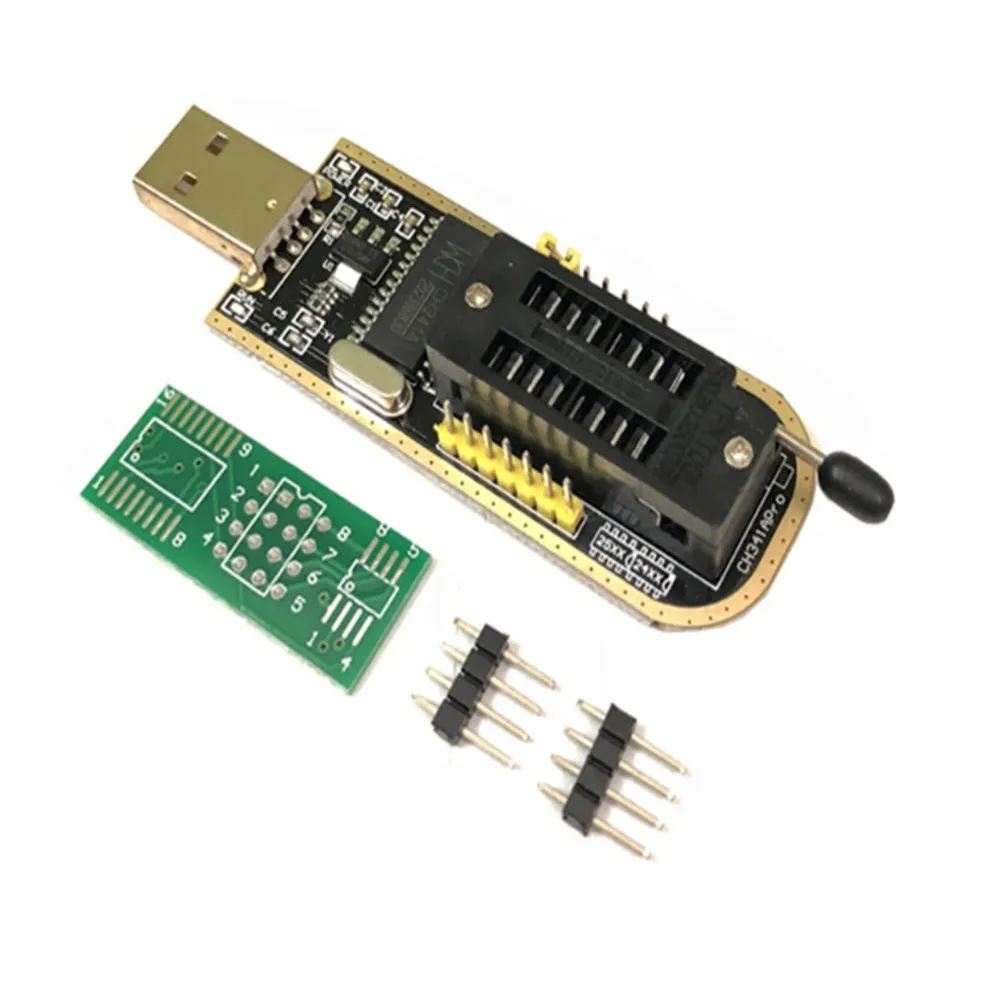 1 шт. CH341A 24 25 серии EEPROM Flash BIOS USB-программатор с программным обеспечением и драйвером