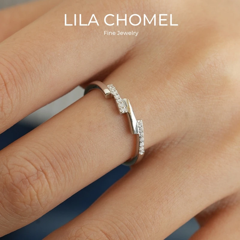 

Lover Valentine's Day 18K White Gold Women Wedding Band 0.35CT Moissanite Diamond Girl Birthday Gift PT950 Rings Party Jewelry