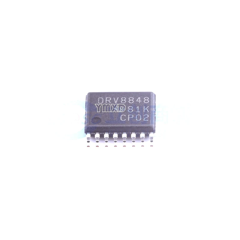 5Pcs/Lot New Original Silver Drv8848 Silk Screen 8848 HTSSOP-16 Acyclic Machine Driver Controller In Stock In Stock