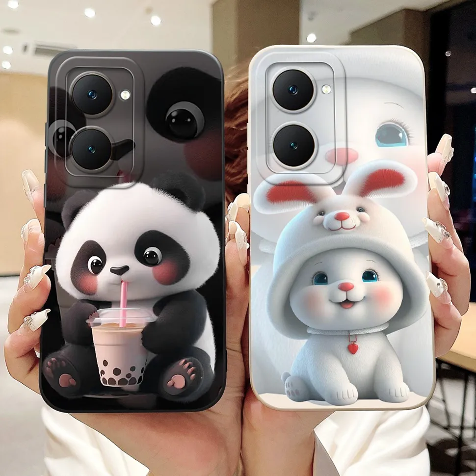Fashion Painted Cover For Vivo Y03 Case Silicone Soft Slim Fundas For Vivo Y03 Y03T Y18 Y18i Y28s 4G Phone Cases Bags 6.56\