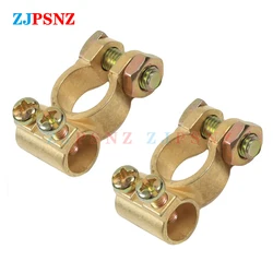 Car Auto Battery Terminals Clamps Screw Connection Top Quick Connector Positive and Negative Suitable For Fits Up To 12mm Cable