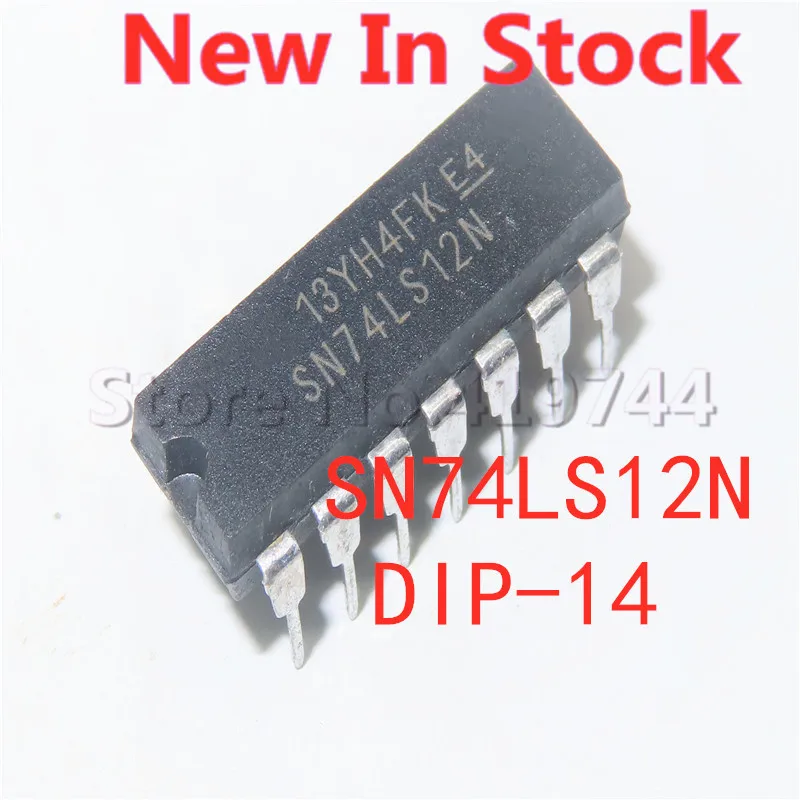 5PCS/LOT SN74LS12N 74LS12 DIP-14 Three input three NAND gate In Stock NEW original IC