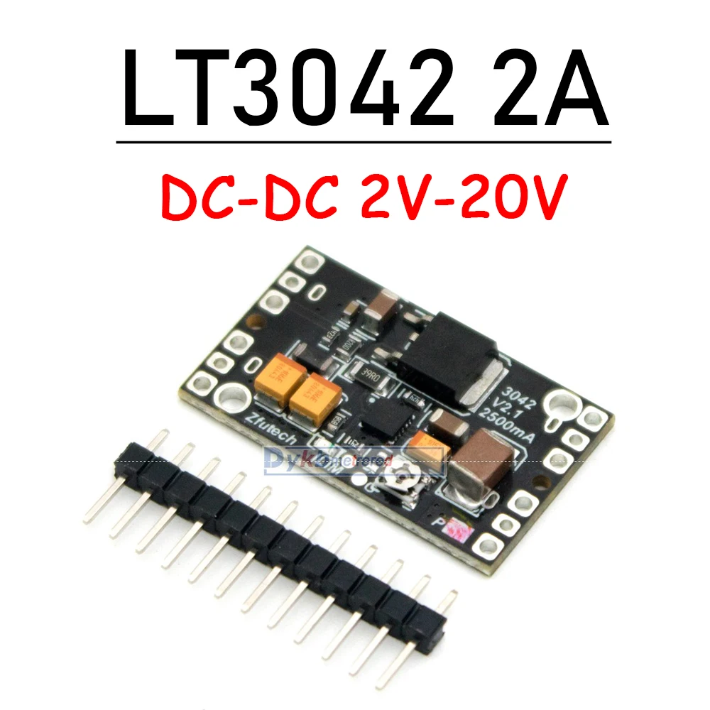 Baixo Ruído Regulador Linear Tensão rf Adc Dac Módulo de Alimentação Dc-dc Step-down 3.3v 5v 9v 12v 15v Lt3042 rf
