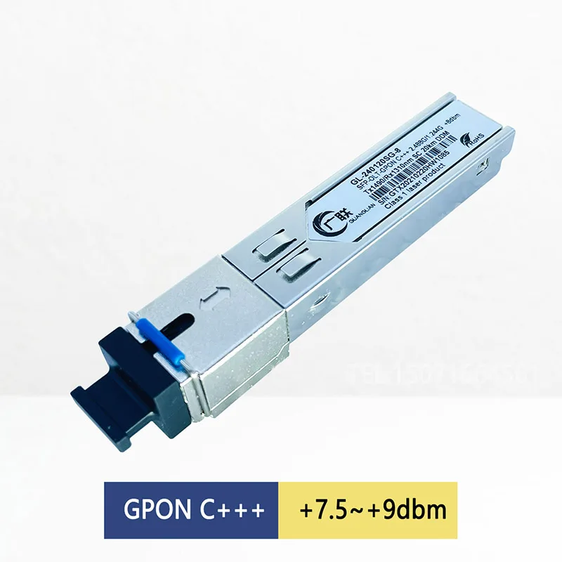 Imagem -02 - Gbic-módulo Transceptor de Fibra Óptica sc Gpon Olt c +++ Sfp Tx1490 Rx1310nm 1.25g 2.5g Equipamento Olt Compatível com Huawei Zte