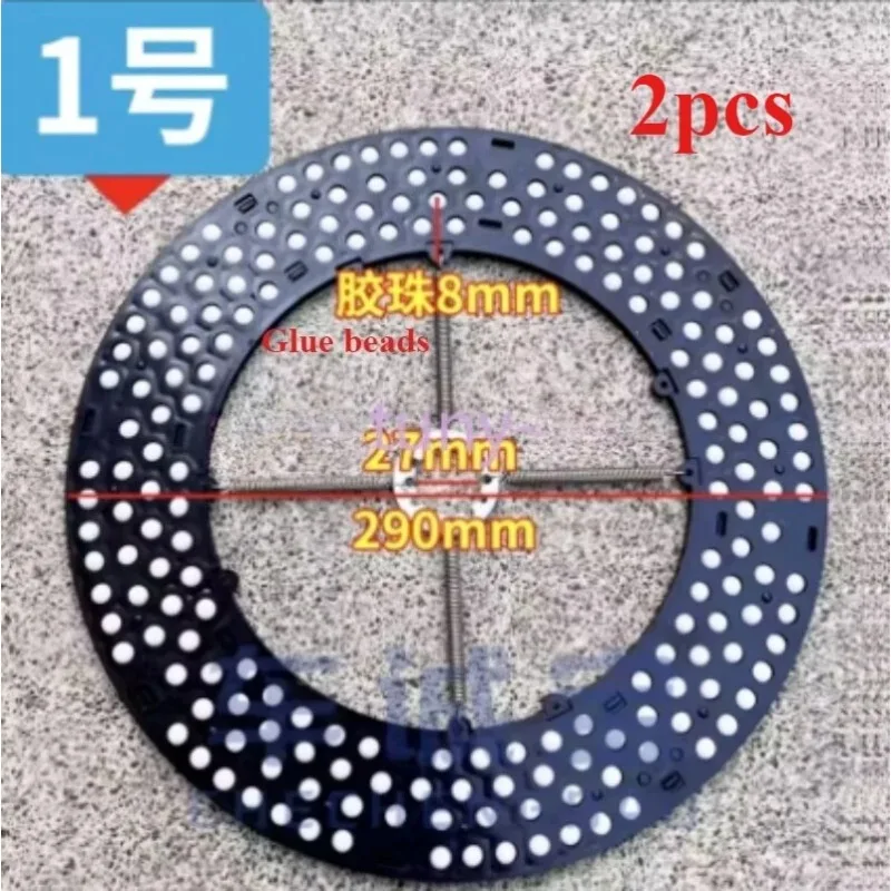 

Wheel Aligner Turntable Inner Disc with Rolling Ball of 8mm Diameter 2pcs/pair