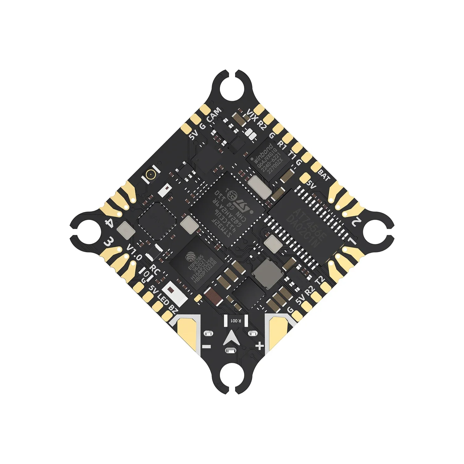 

GEPRC TAKER F411-12A-E 1-2S AIO BMI270 F411 Flight Controller 4in1 12A ESC ELRS 2.4G 3.0 RX 25.5X25.5mm for DarkStar20 Cinewhoop