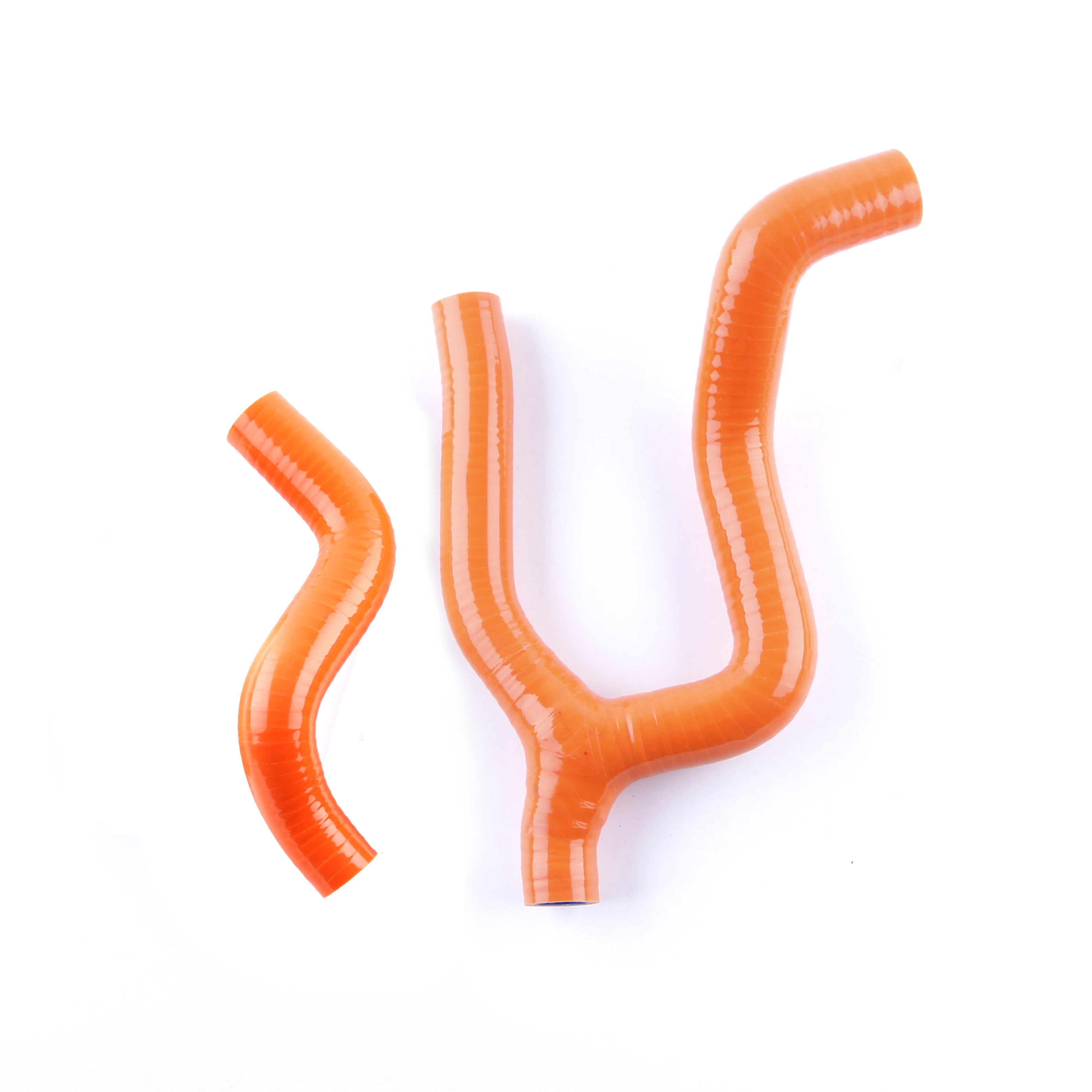 

2-pc New Silicone Radiator Upper and Lower Y-shape Coolant Hose Pipe Tube Duct Set Kit for KTM 350 SXF XC-F 2019 2020 2021