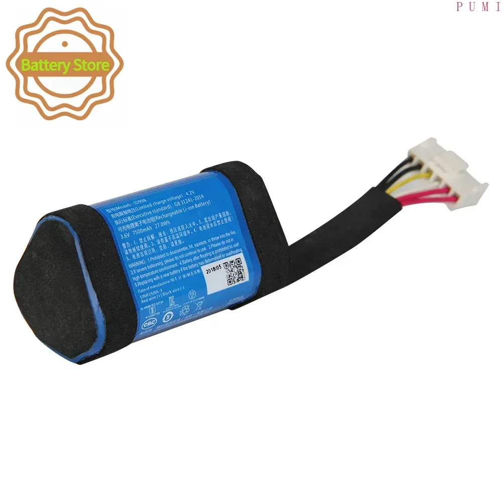 Replacement Battery ID998 IY068 IBA077NA 7500mAh For JBL Charge 5 Charge4 SUN-INTE-118 High Quality Batteries With Tool