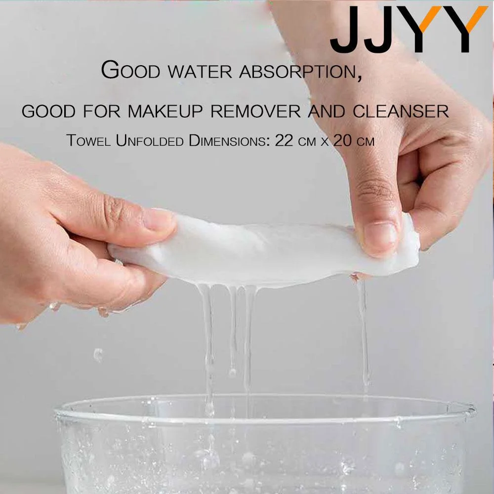 Portable 30Pcs Compressed Cotton Facial Cleansing Towels for Skin Care Soft Mini Travel Face Wipes Gentle Cleanser On The Go view 3