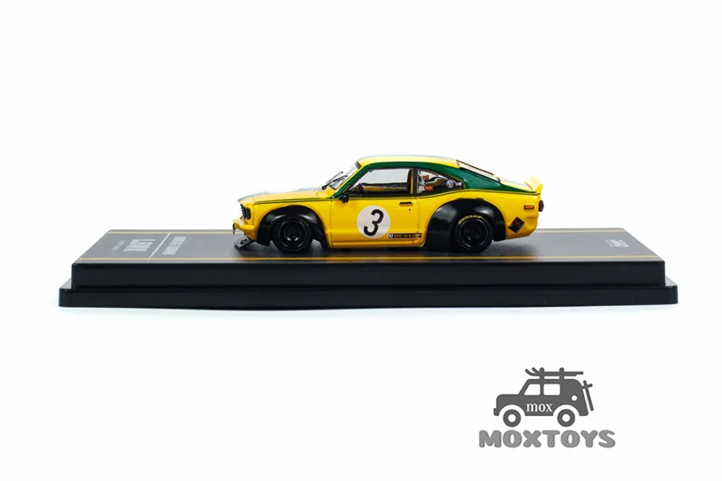 INNO-Voiture l'inventaire LBWK jas3 SAWars NA #3, modèle moulé sous pression, vert jaune, 1:64