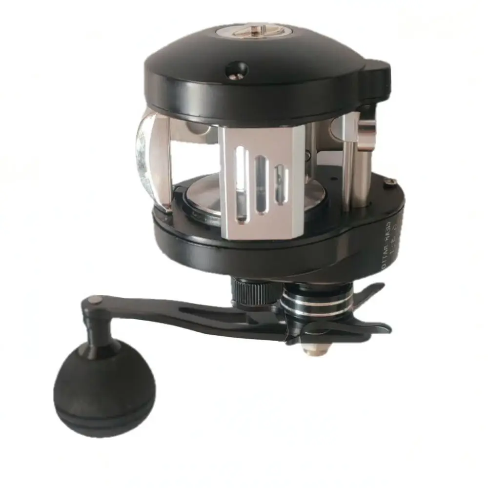 High Quality Metal Drum Baitcasting Reel 12KG Drag Anti Backlash Saltwater Boat Raft Casting Fishing Tackle Equipment