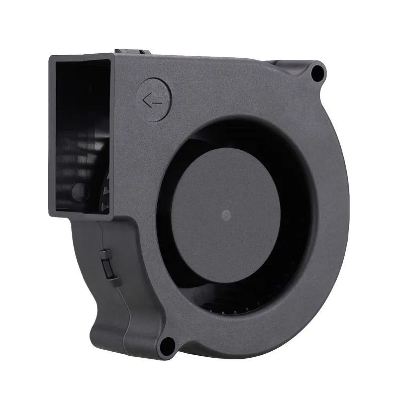 Gsie Time-Ventilateur soufflant de refroidissement DC, 5V, 12V, 24V, 2 broches, 75x75x30mm, Turbo radial 7530, 70mm, 7530