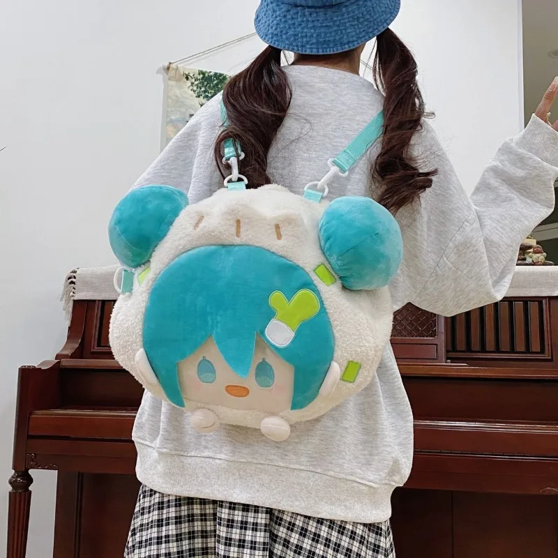 bolsa-de-armazenamento-de-pelucia-hatsune-miku-bolsa-de-moedas-de-desenho-animado-vocaloid-bolsa-de-ombro-fofa-com-pompons-duplos-acessorio-de-cosplay-presente