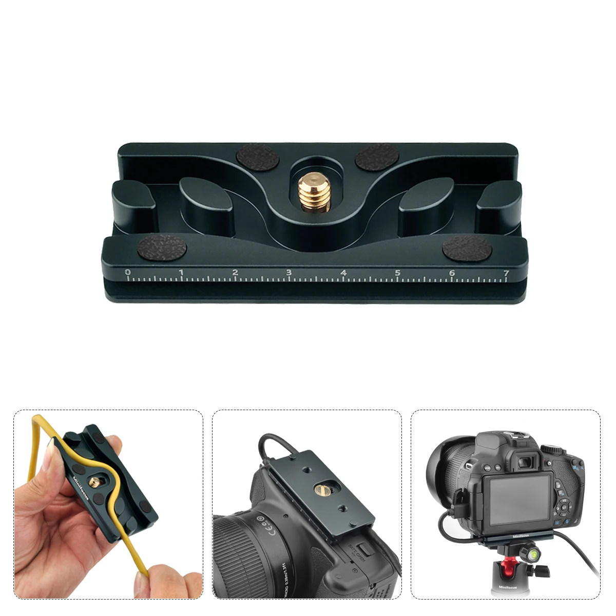 Tether Arca Block Tripod Ballhead Quick Release Plate for Camera Cable Connection Port Protector Tools for Tethered Photography