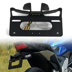 Motorcycle For Honda NC750X 2021 2022 2023 2024 Rear NC 750X License Plate Holder Bracket with Light Tail Tidy Fender Eliminator
