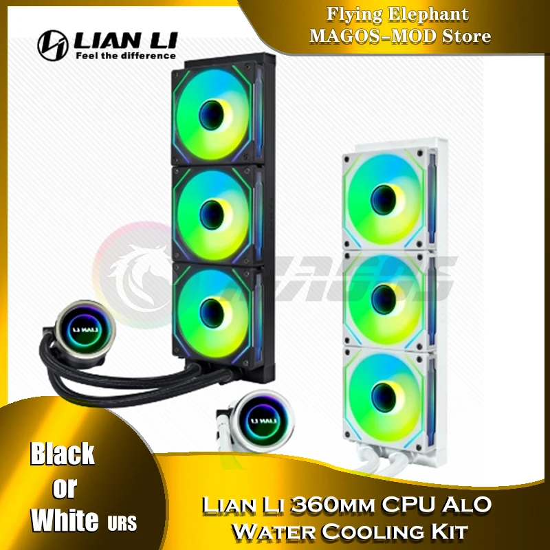 LIAN LI Galahad II Trinity AIO CPU Watercooler AM5 1700 Water Cooling Kit With Uni Fan SL-INF L-Connect 3