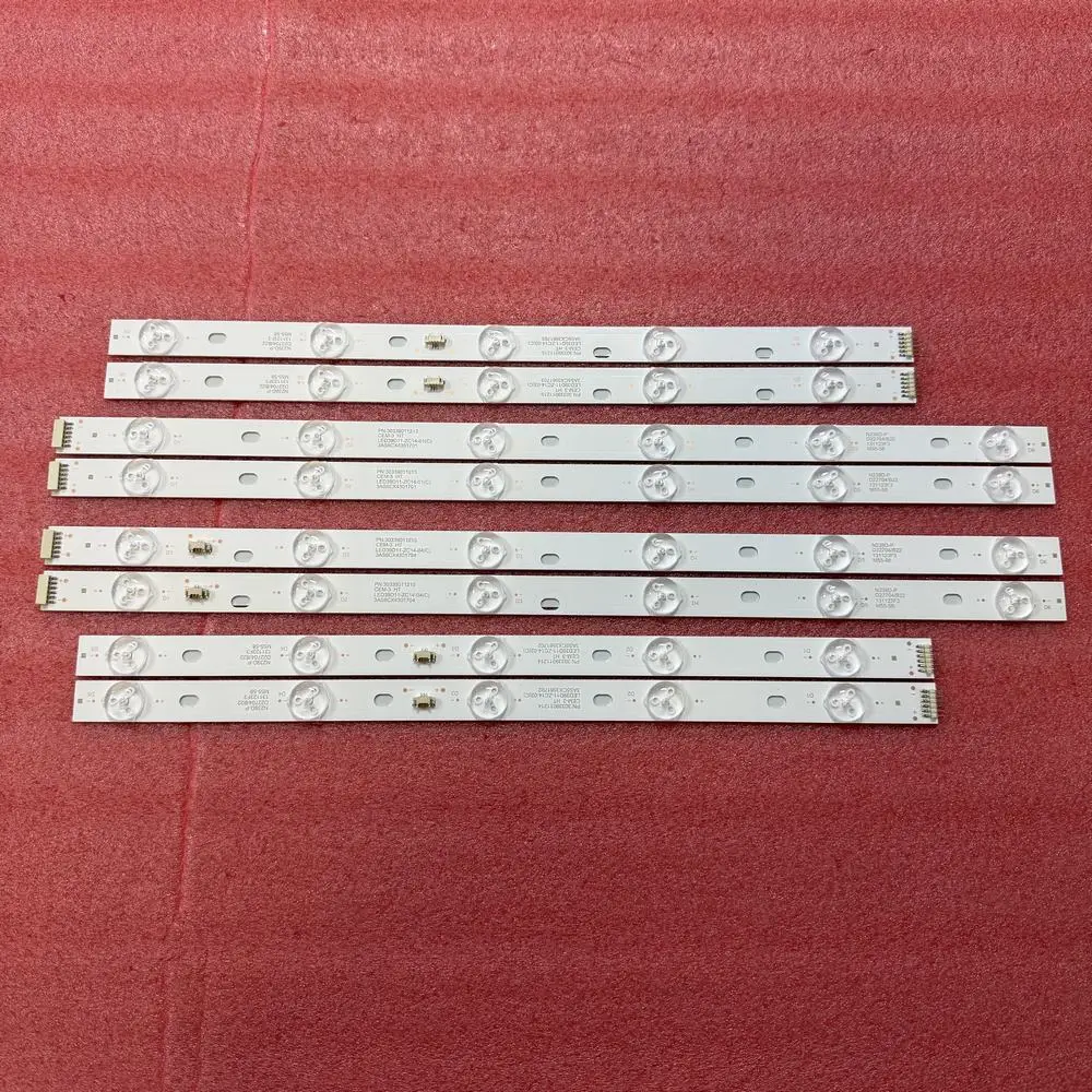 

8pcs/set LED strip for MTV-4029LTA2 MTV-4028LT2 LE39PUV3 39DU3000 LED39D11-ZC14-05 LED39D11-ZC14-02 LED39D11-ZC14-01/02/03/04