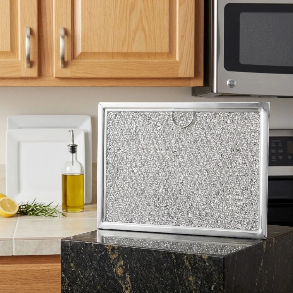 For Daily Cooking Needs As Picture Microwave Grease Filter Kitchen Ventilation Filter Symmetrical Pattern Casing