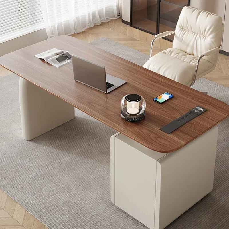 Executive Office Desk Gaming Room Desks Study Writing Table Coffee Tables Office Furniture Minimalist Tavolino Unique Furniture - Image 2