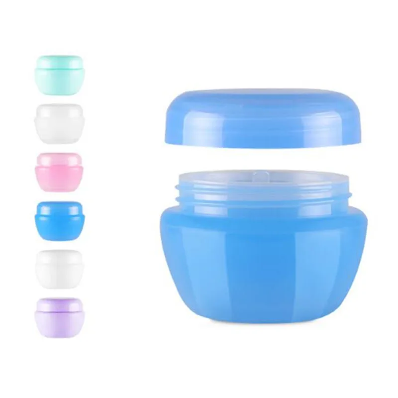 15Pcs/Pack 20g Empty Jar Pots Cosmetic Makeup Inner Lid Face Cream Lip Balm Container My Refillable Bottles Wholesale