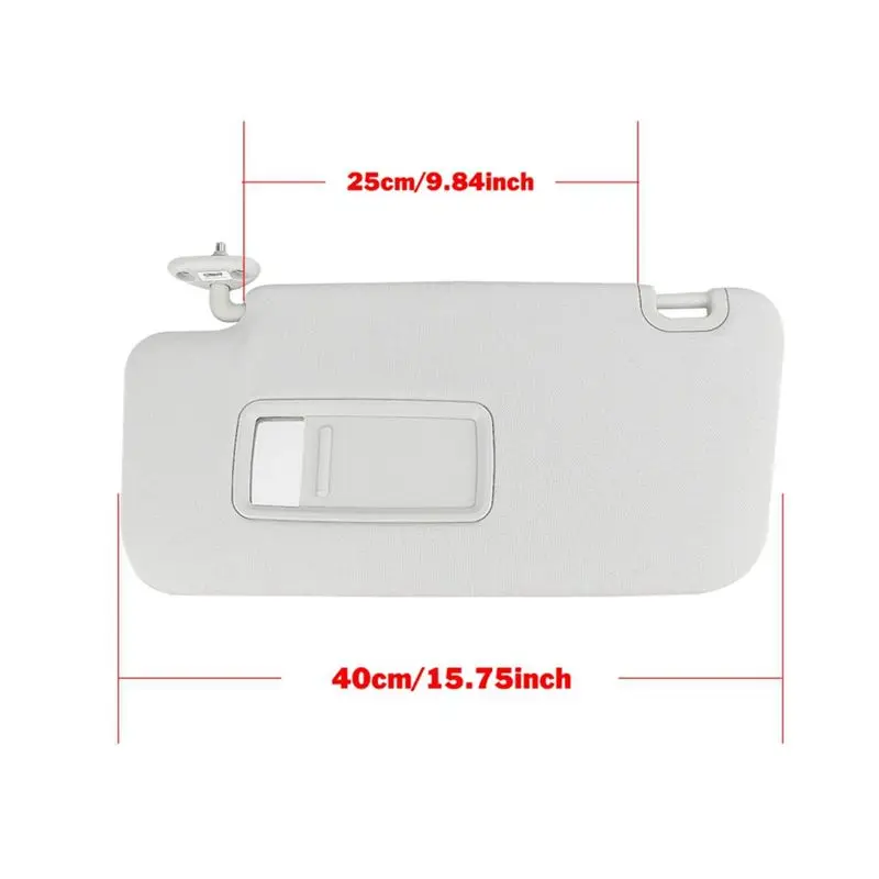【Price Drop !!】-Sun Visor For Subaru Forester 2009-2013 Side Shade Sunvisor With Mirror