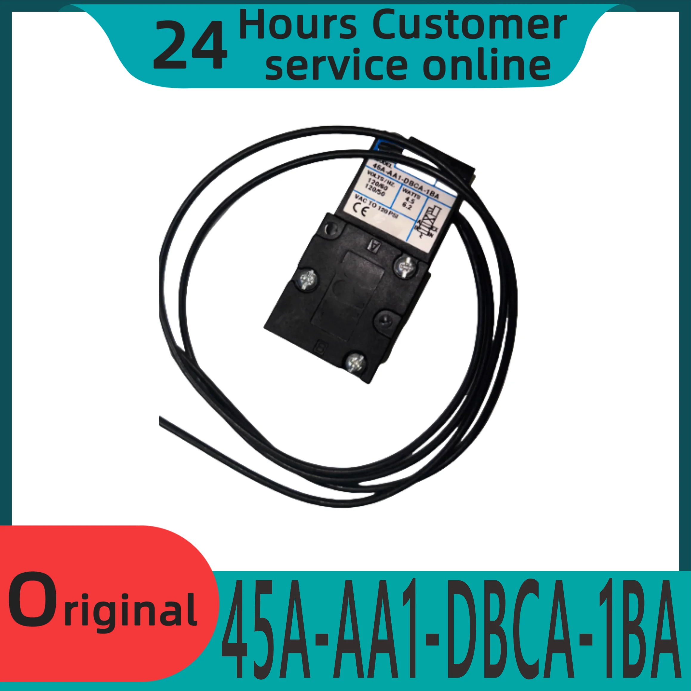 

Совершенно новый оригинальный электромагнитный клапан 45A-AA1-DBCA-1BA (32-5650)