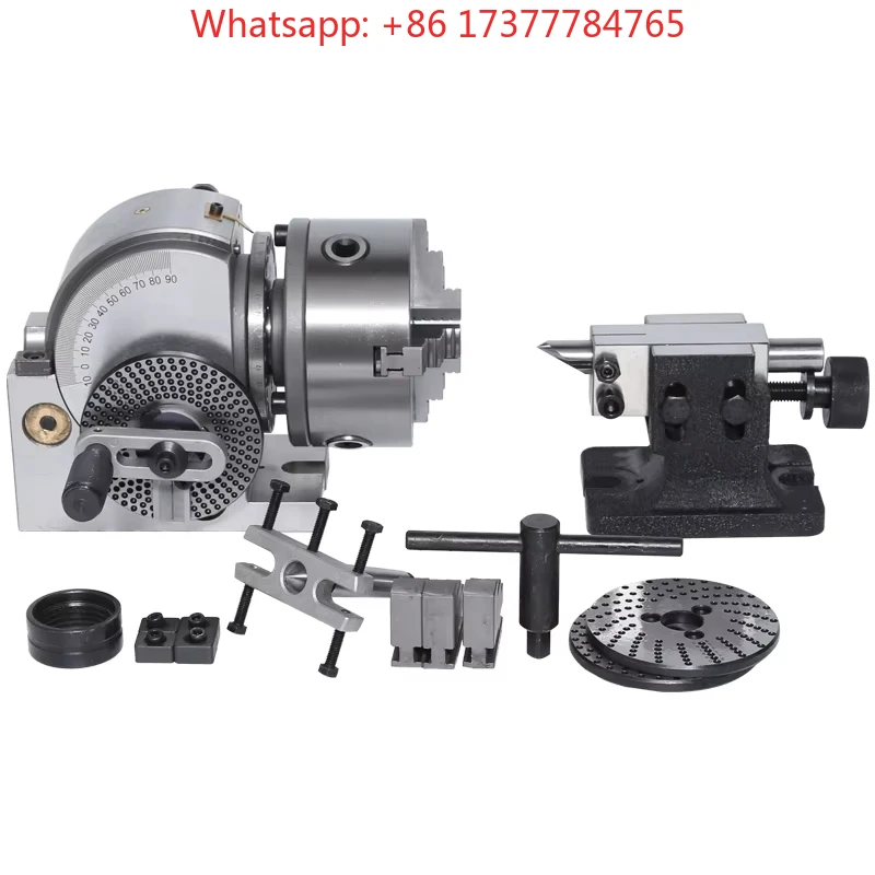 Professional High Quality BS2 Universal Manual Dividing Head Milling Machine Accessory Core Incl. Bearing Gearbox Machine Tool