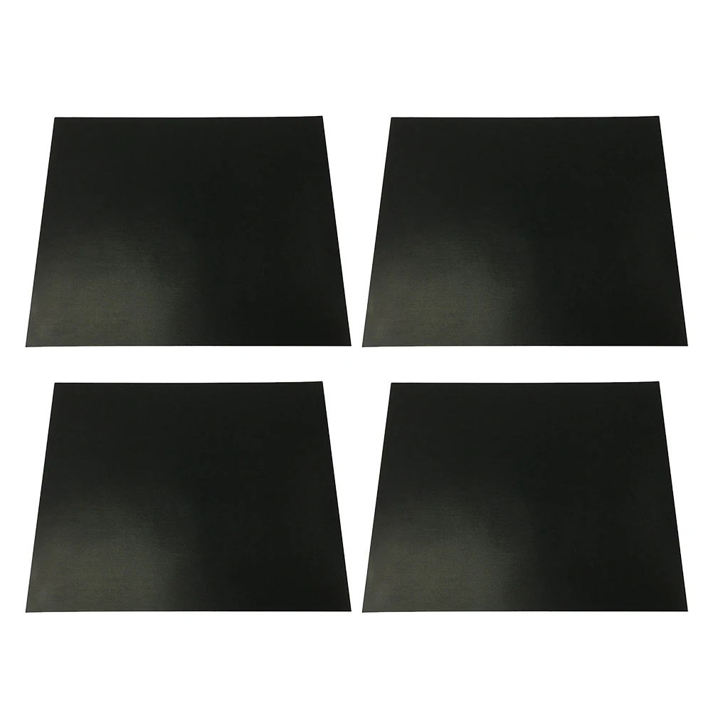 

4 Pcs Baking Pad BBQ Grill Mat Non Stick PTFE Cooking Mats for Outdoor Flat Grills Bakeware Sheet Oven Microwave Use