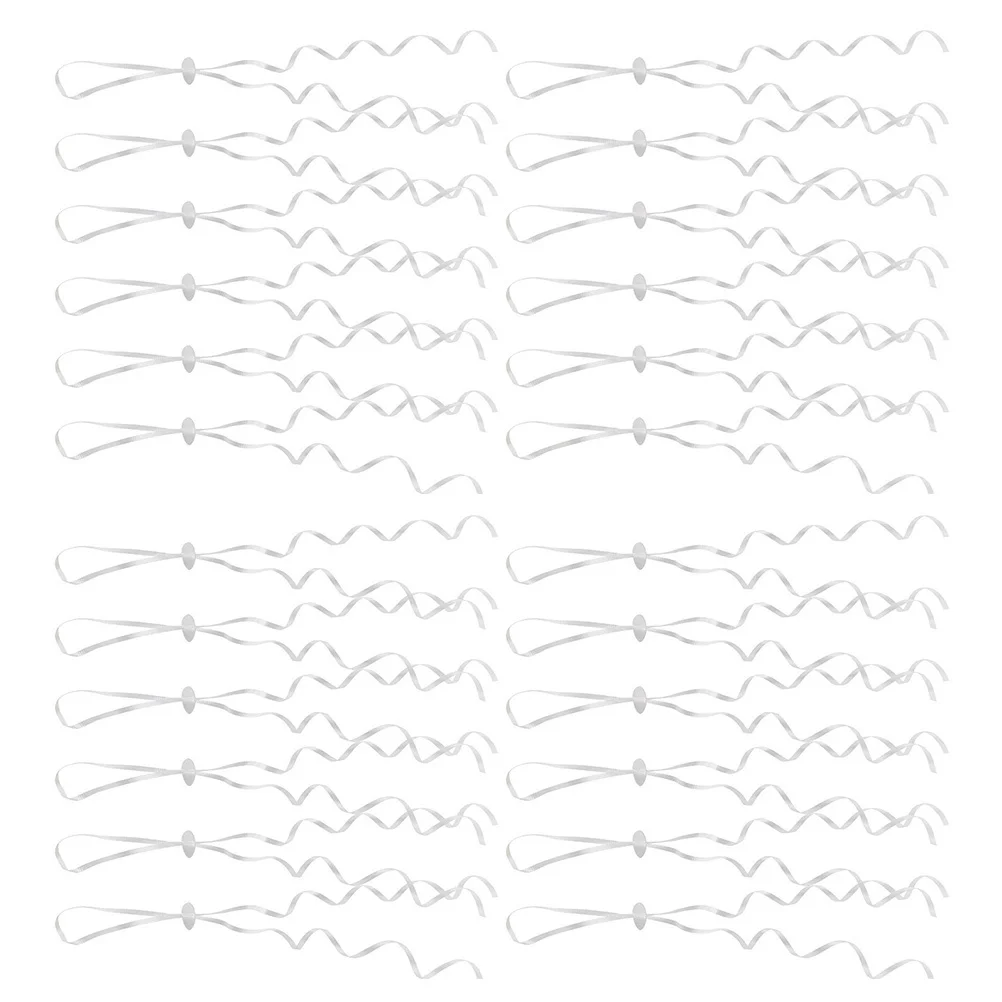 

100Pcs Balloon Tie Clips Plastic Simple Secure Seal Balloons Party Supplies Wedding Birthday Balloon Clamps Party Balloons Clips