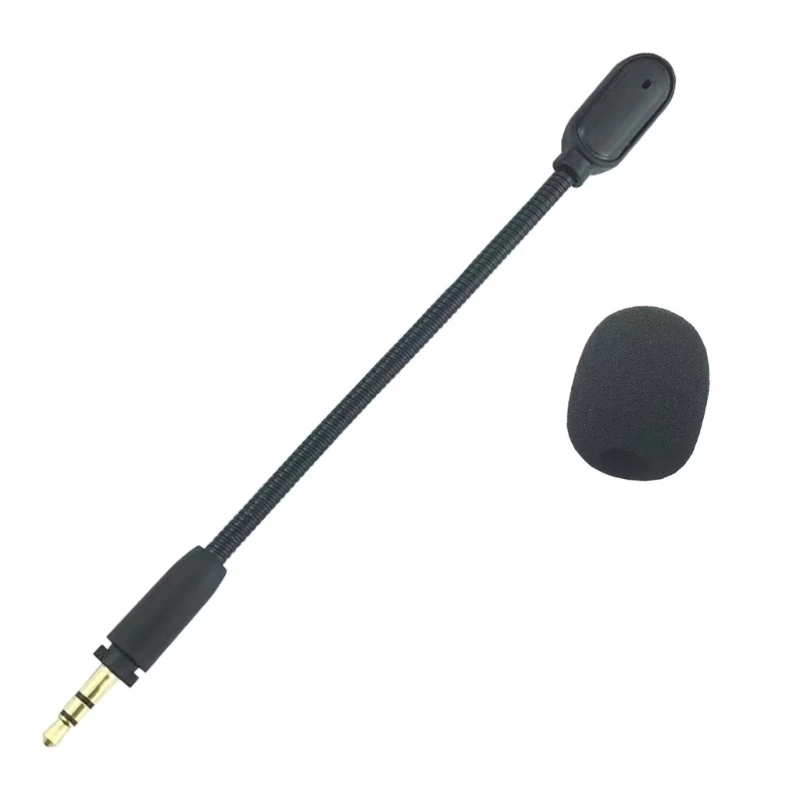 Mic Ersatz Spiel Mikrofon Boom für Computer Gaming Kopfhörer Kopfhörer Noise Cancelling Zubehör Y4QF – Detail 1